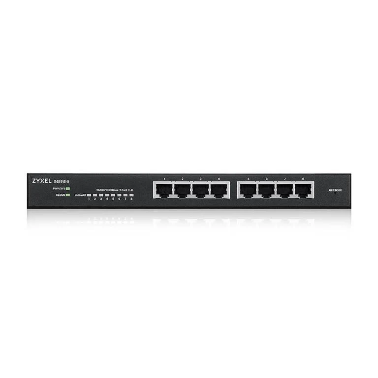 8-port GbE Smart Managed Switch ZyXEL GS1915-8